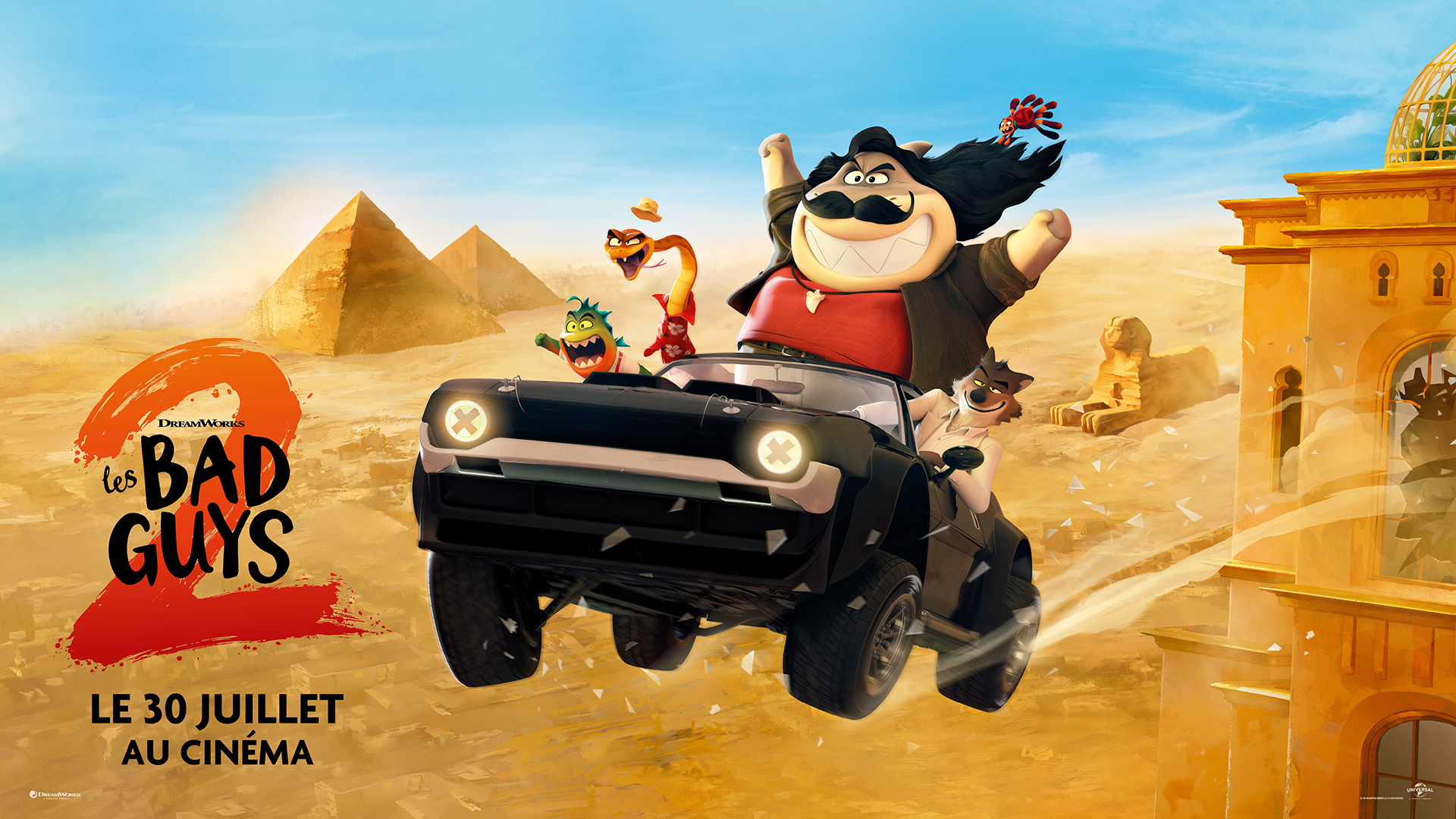 Les Bad Guys 2 à découvrir à la Turbine !