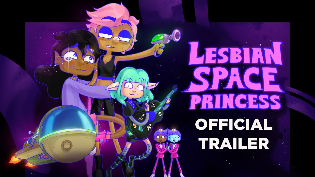 Projection du film d’animation « Lesbian Space Princess » à la Turbine
